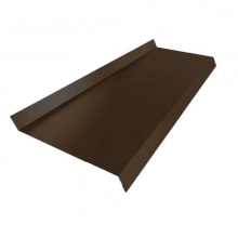 Отлив оконный (цокольный) 150х2000 мм RAL8017 коричневый
