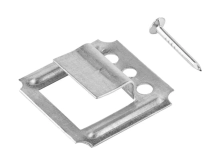 Кляймер для вагонки усиленный с гвоздями 5 мм 100 шт