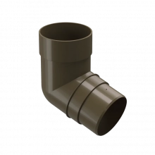 Колено 72º Docke PREMIUM RAL 8017 (каштан)