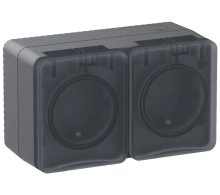 Розетка IP54 Schneider Electric AtlasDesign ATN544026 с/з