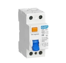 Устройство защитного отключения (УЗО) CHINT NXL-63 6kA 1P+N 63A/30mA тип AC