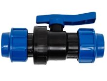 Компрессионный кран для ПЭ труб LAMMIN 32 Lm34101032032