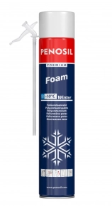 Пена Penosil Premium Foam winter (зимняя) с трубочкой 750 мл. РФ.