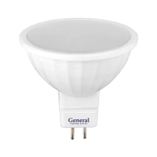 Светодиодная лампа General Lighting 12Вт GU5.3 4000К. Нейтр. белый свет (661466)
