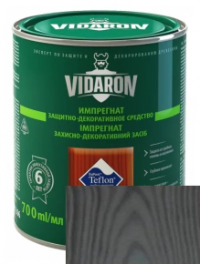 Видарон импрегнат V16 Антрацит серый 0,7 л