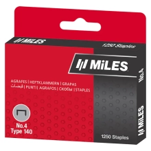 Скобы для степлера Miles №4 10 мм 1250 шт