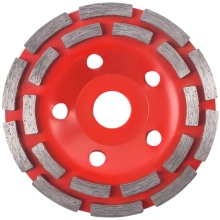 Алмазная чашка двухрядная 125 мм VIRA ECO 592035