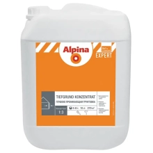 Грунтовка Alpina EXPERT Tiefgrund Konzentrat (1:4-1:6) 10 л