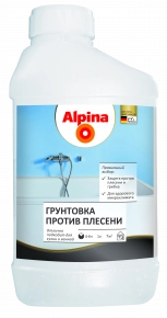 Alpina грунтовка против плесени. РБ. 1л.