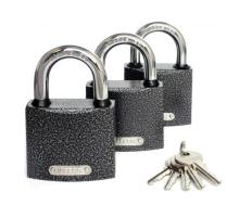 Замки навесные Apecs PD-01-63 3 замка + 5 ключей
