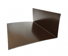 Примыкание верхнее 80х150х2000 мм RAL 8017 (коричневый)