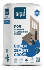 Самонивелир Bergauf Boden Zement Gross 25 кг