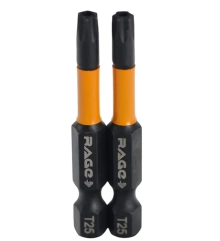 Бита торсионная Torx T25 S2x50 мм 2 шт RAGE by VIRA 554148