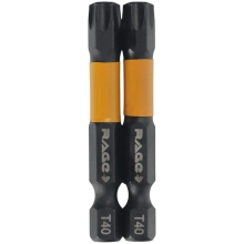 Бита торсионная Torx TТ40 S2x50 мм 2 шт RAGE by VIRA 554250