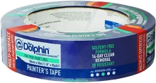 Лента малярная для деликатных поверхностей Blue Dolphin 30мм х 50м. Польша.