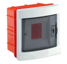 Бокс пластиковый встр. 1 ряд/4 мод. Adal Pano MD9317