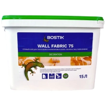 Клей Bostik Wall Fabric 75 готовый универсальный для обоев 15 л