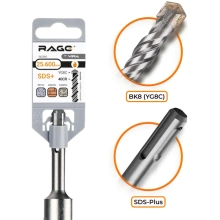 Бур по бетону SDS-plus 25х600 мм RAGE by VIRA 562560