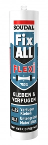 Soudal Fix All Flexi. Жидкие гвозди улучшенные. 290 мл. Словения.