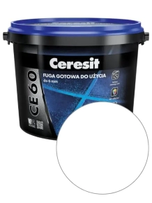 Фуга Ceresit CE 60 готовая к применению №01 белая 2 кг
