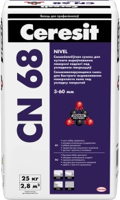 Самонивелир Ceresit CN-68, 25 кг