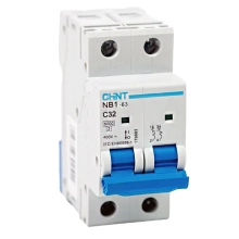 Автоматический выключатель CHINT NB1-63 6kA 2P 32A тип С