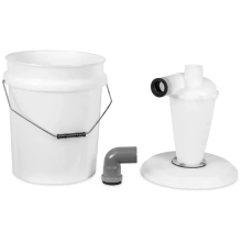 Циклон для строительного пылесоса с ведром 20 л DLT 0364