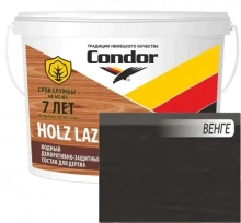 Лак защитно-декоративный Condor Holz Lazur Aqua Венге 0,9 л