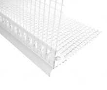 Профиль-капельник ПВХ с сеткой закрытый 2,5 м