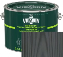 Видарон импрегнат Антрацит серый V16. Польша. 2,5 л.