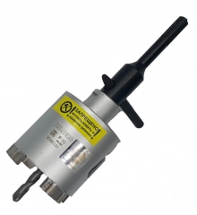 Коронка алмазная со сверлом Hilberg Laser 68 мм.(HM201). По бетону. Китай.