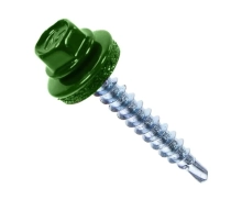 Саморез кровельный DAXMER 4,8х35 мм RAL 6005 Зеленый 250 шт