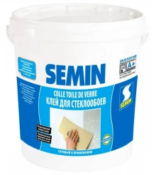 Клей SEMIN COLLE TOILE DE VERRE для стеклохолста 5 кг