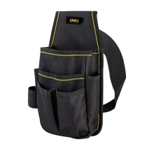 Сумка для инструментов поясная Deli YS EDL430003 250х120х40 мм черно-желтая