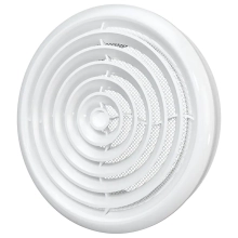 Диффузор приточно-вытяжной 12,5ДК со стопорным кольцом и фланцем 125 мм