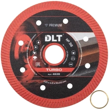 Диск алмазный 125х22,23 мм DLT №38 Turbo (4628)