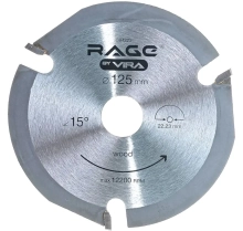 Диск пильный по дереву для УШМ 125х22 мм VIRA 594225