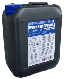Противоморозная добавка для бетона Бетопласт LC 5 л