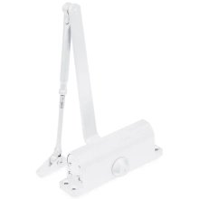 Доводчик дверной гидравлический NOTEDO DC-080 (60-120кг) белый