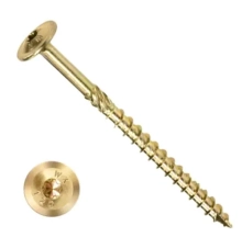 Саморез конструкционный 5х80 с прессшайбой 10 шт