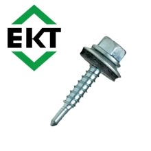 Саморез кровельный 4,8х25 мм оцинкованный (40 шт) ЕКТ B009336