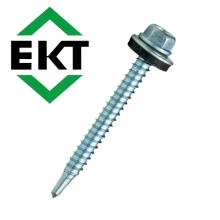 Саморез кровельный 5,5х51 мм оцинкованный (40 шт) ЕКТ B004412