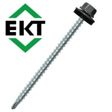 Саморез кровельный 4,8х70 мм RAL 7024 (30 шт) ЕКТ B009710