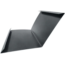 Ендова нижняя 295х295х2000 мм RAL 7024 (серый)