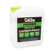 Грунтовка Super Decor Супергрунт 70 + Антисепт 10 кг