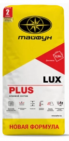 Клей для плитки усиленной фиксации Lux Plus. Гродно, РБ. 25 кг.