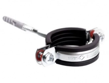 Хомут 1 1/2" со шпилькой и дюбелем для труб диаметром 47-52 мм