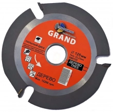 Круг пильный трехзубый по дереву Trio-diamond 125x22 мм. Китай