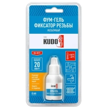 Фум-гель (фиксатор резьбы) разъемный KUDO KU-H211
