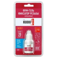 Фум-гель (фиксатор резьбы) неразъемный KUDO KU-H212